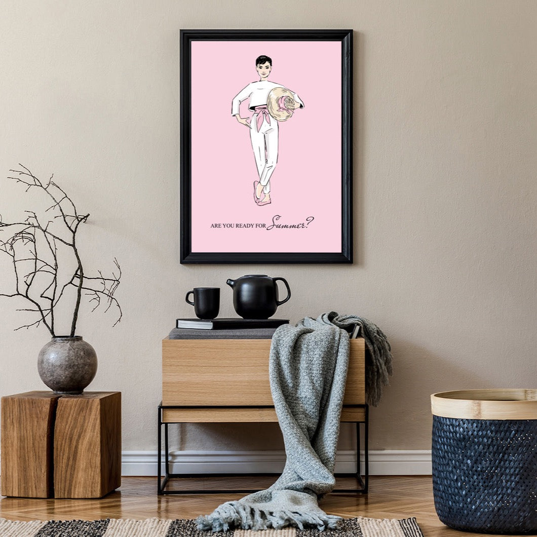 are you ready for Summer? (pink)