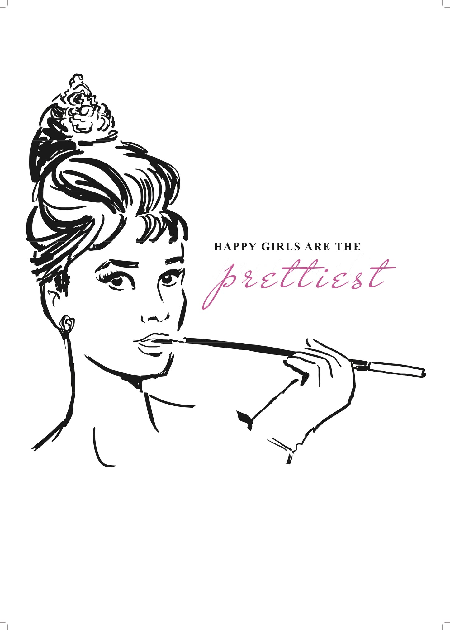 happy girls are the prettiest
