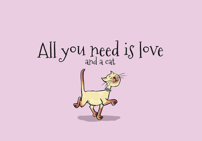All you need is love and a cat